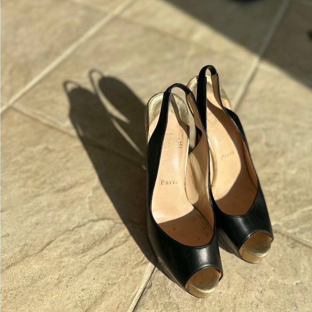 Christian Louboutin Black Heels